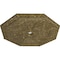 Ekena Millwork Spring Octagonal Medallion (Canopies up to 3"), 29 1/8"OD x 2 1/4"ID x 1 1/8"P, Mississippi Mud CM30SPMMC - alternate 3